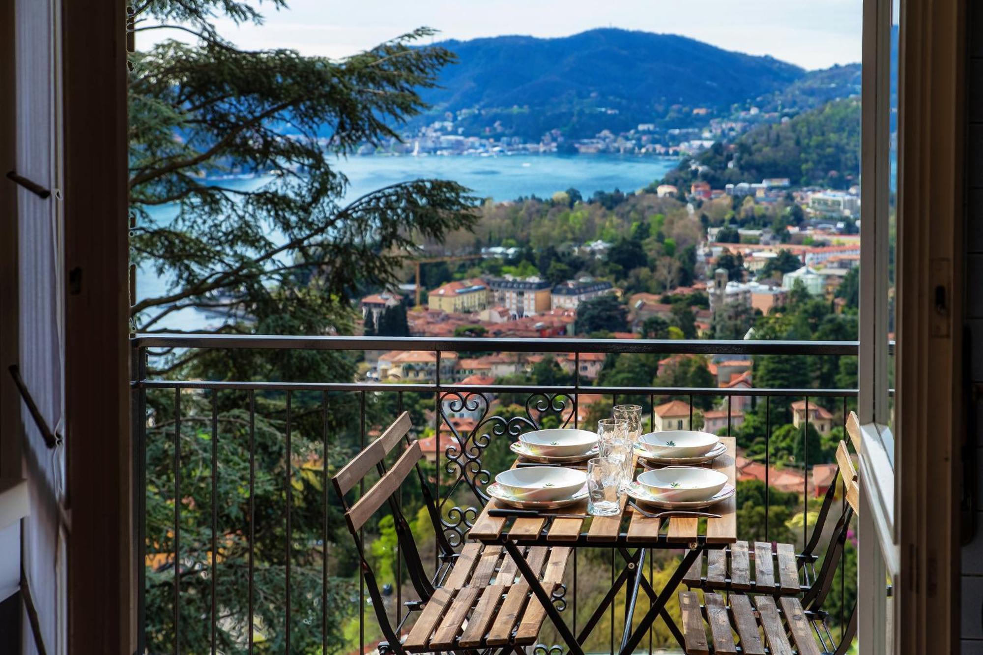 Vista Lario Apartment - Aqua Apartments Cernobbio Exterior foto